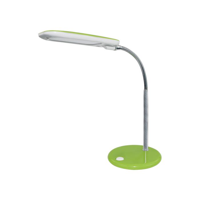 ACA Fotistiko Gafeiou LED Plastiko Prasino me Efkampto Braxiona F13x47.5cm Fusiko Lefko 15205LEDGN