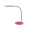 ACA Fotistiko Gafeiou LED Plastiko Roz me Efkampto Braxiona F13x47.5cm Fusiko Lefko 15205LEDPK