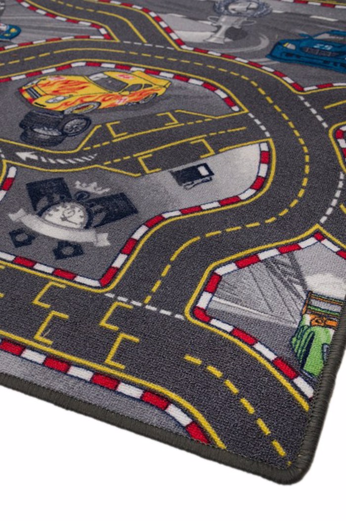 BIOKARPET Moketa Paidiki 'Racers' 9014 97 se Epithumiti Diastasi me to Metro
