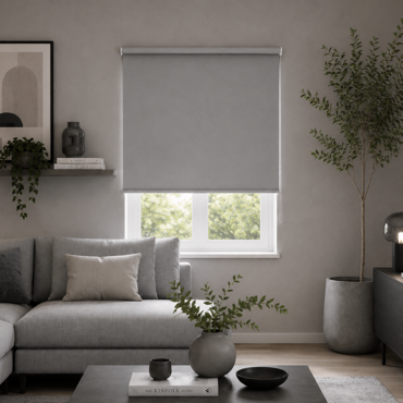 MRShome Ρόλερ Μερικής Σκίασης 120x230cm Γκρι