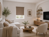 MRShome Roler Merikis Skiasis 80x230cm Kafe