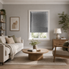 MRShome Metalliko Stori alouminiou 25mm 140x140cm Ggri Nikel