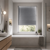 MRShome Metalliko Stori alouminiou 25mm 140x140cm Ggri Nikel