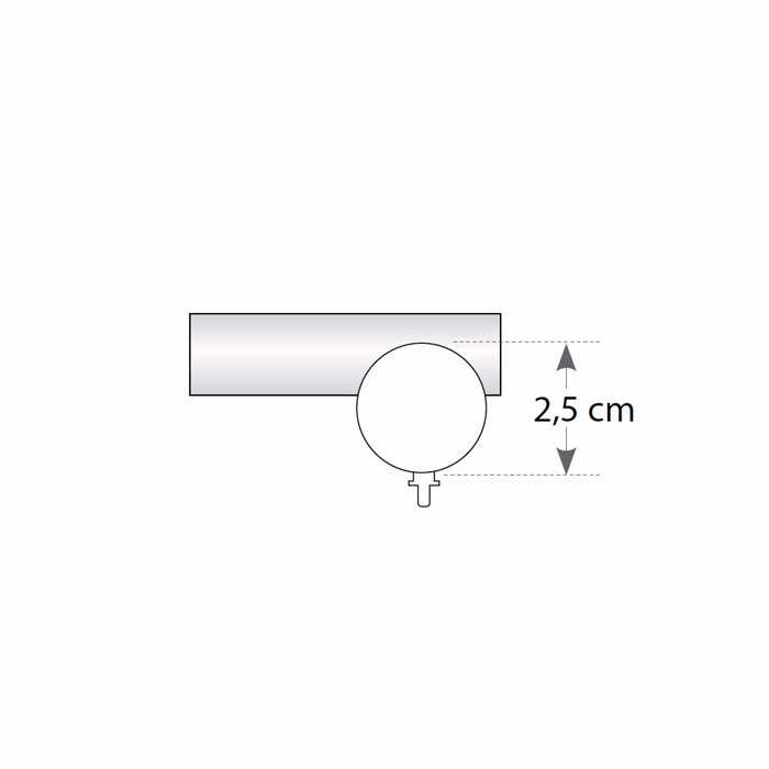 Kourtinoxulo Orofis F25 Soleil Tapo Nikel/Color 7