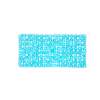 Dimitracas Antiolisthitiko Tapeto Banieras Rings Diafano Tirkouaz 35x71cm 00273.006