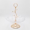 ESTHETI home Ornterbiera Metalliki Xrusi me Gyali F33x38.5cm 819-00260