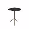 Liberta - Maison PIEDRA Side Table Skouro Ggri/Brass Antike 48x44x60cm 04-0836