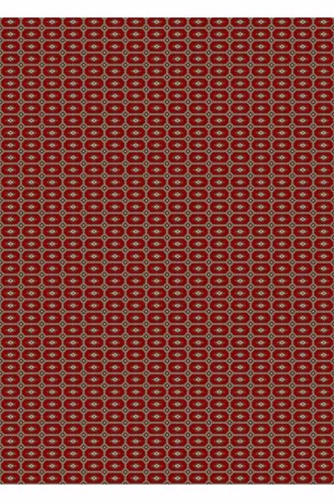 ΒΙΟΚΑΡΠΕΤ Υφαντή Μοκέτα 'Kirman New Roll' 6831-1018 Red σε Επιθυμητή Διάσταση με το Μέτρο