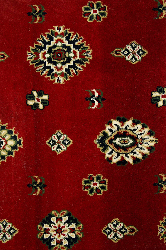 BIOKARPET ufanti Moketa 'Kirman New Roll' 6832-1018 Red se Epithumiti Diastasi me to Metro
