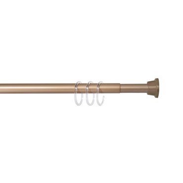 Grekon Βραχίονας Μπάνιου 1211 Πτυσσόμενος 75-125cm Αντικέ Μπρονζέ Φ25