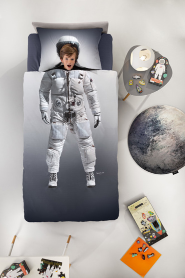Saint Clair Παπλωματοθήκη SPACE cotton & Μαξιλαροθήκη διακοσμητική 165x225EK 1712092122005