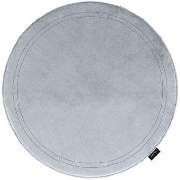 SAINT CLAIR Στρογγυλό Χαλί softy SILVER Δ100ΕΚ 1787086221004