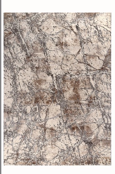 Tzikas Carpets Σετ Χαλιά Κρεβατοκάμαρας ELEMENTS Μπεζ/Καφέ/Γκρι/Χρυσό 67x150/67x230 31277-975