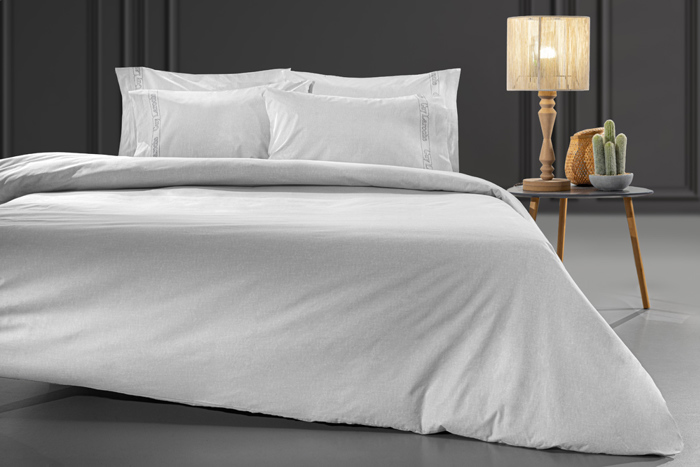 Guy Laroche King Size Sentoni me Lastixo Color Plus Smoke 180x200+42