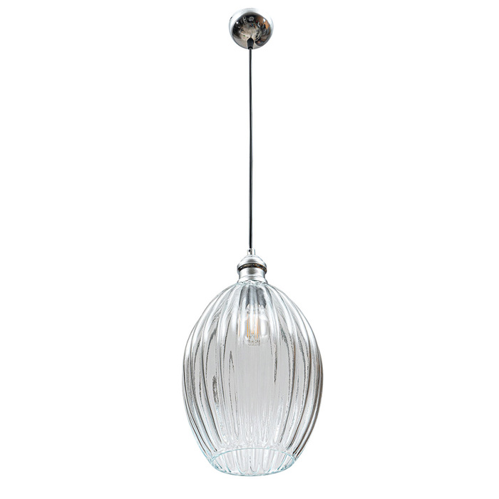 ArLight Kremasto Fotistiko Orofis PDT 1455 TR Monofoto Metalliko/Gyalino Diafano 22x128cm E27 0083565