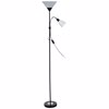 ArLight Fotistiko Dapedou FLC 940 BK Metalliko/Plastiko Mavro E27 30x180cm me Ensomatomeno Spot E14 0174020