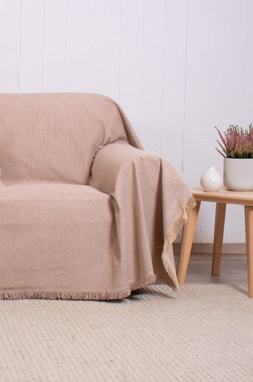 Βιοκαρπέτ Home Naf-Naf Highline Ριχτάρι Πολυθρόνας Μπεζ 180x180cm 358-135