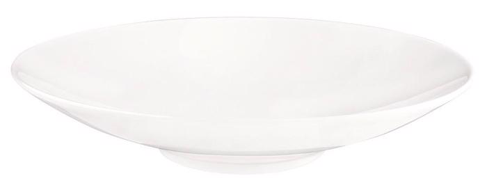 Piato Bathu 'Coup Fine' Porselanis Lefko F20X5.4cm 001.729472K6 Espiel