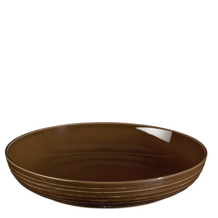 Salatiera Porselanis Stronguli Kafe F28.4X5.4cm 001.765009K2 Espiel