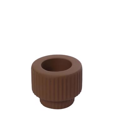 Βάση για Ρεσώ Κεραμική Καφέ Φ7x6cm KLA325K6 Espiel