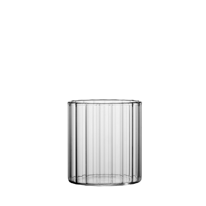 Potiri Ouiski SLIM-OPTIC Gyalino 360ml BOROSILICATE F8x8.5cm LEG212K4 Espiel