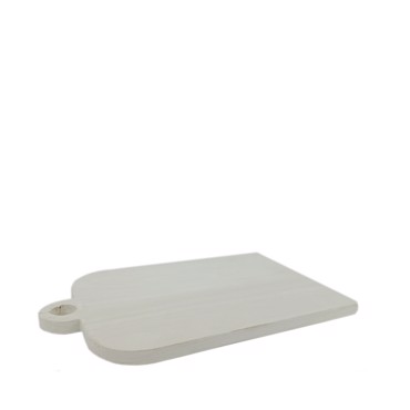 Πλατώ Σερβιρίσματος Ξύλινο Λευκό 45.7x29x1.9cm PIK101 Espiel