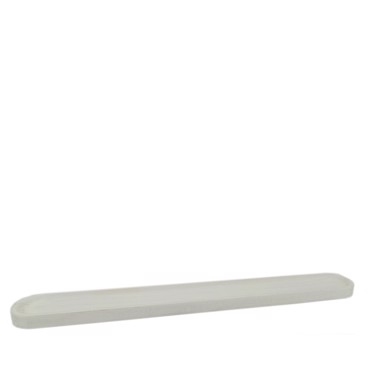 Πλατώ Σερβιρίσματος Ξύλινο Λευκό 70x9x2.5cm PIK103 Espiel