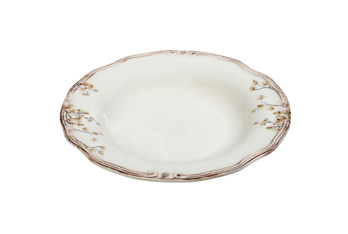Almond Piato Bathu Stoneware 24ek. RPR202K6 Espiel