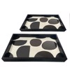 Set ton 2 Diakosmitikoi Diskoi apo MDF 46x31x5cm SOF202 Espiel