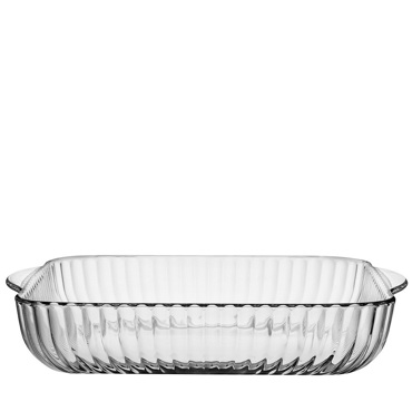 Πυρίμαχο Σκεύος 'BORCAM' Γυάλινο 3200ml 31.7x31.7x6cm SP59394S1 Espiel
