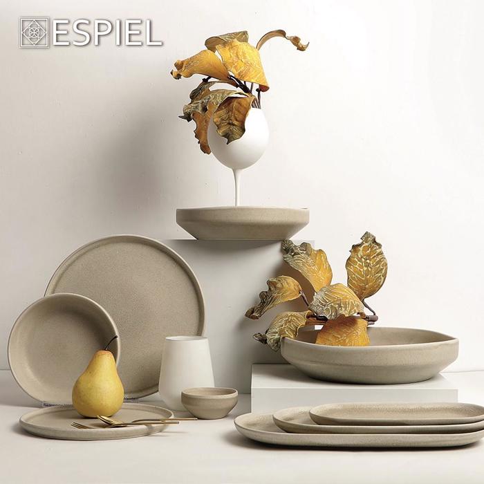 Piatela Obal ''NOAH'' Bez Stoneware 34x18x2.5cm TAP107K1 Espiel