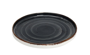 Πιάτο Ρηχό Πορσελάνης Γκρι Φ26X1.5cm TLG131K6 Espiel