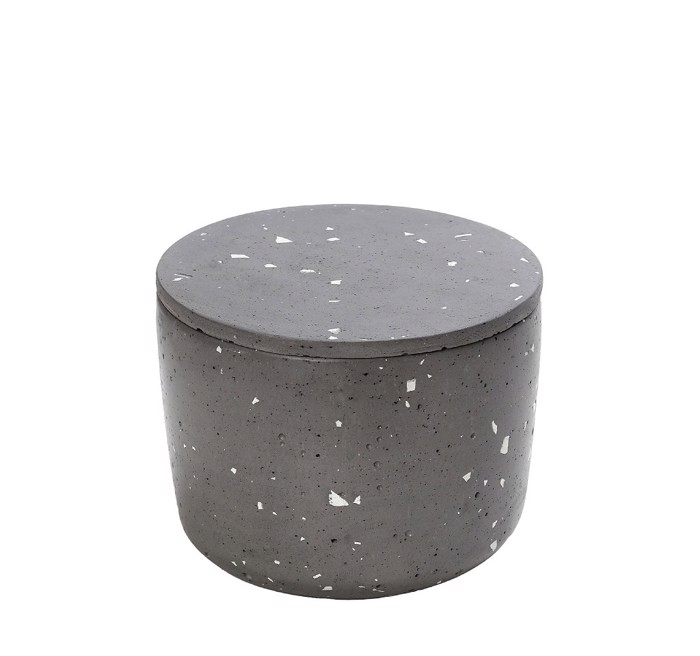 Doxeio Apothikefsis Tsimentenio Mosaϊko Skouro Ggri me Kapaki F10X9cm TZB111 Espiel