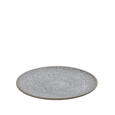 Πιάτο Φρούτου ''CORSICA'' Stoneware Γκρι Φ20.5x1.8cm VRA101K6 Espiel
