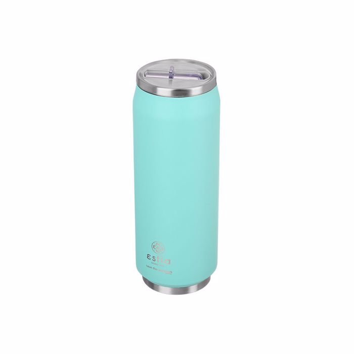 Estia Thermos Travel Cup 500ml ''Save the Aegean'' Bermuda Green 01-9786