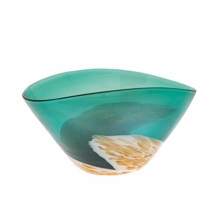 Iliadis Bol Gyalino Diafano Tirkouaz/Krem Obal 30x21.5x16cm 85016