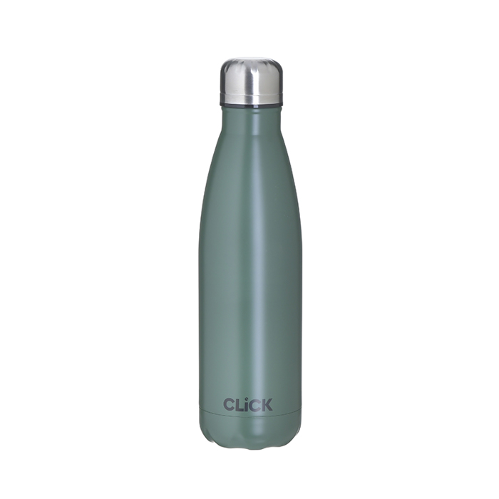 Click Thermos Metallikos se Skouro Prasino 500ml F7x27cm 6-60-624-0010