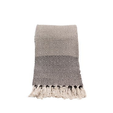 Liberta - Maison ROMVOS Ριχτάρι Βαμβακερό/Polyester Μπεζ/Καφέ 130x170cm 014644