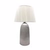 Liberta - Maison ARGENT Epitrapezio Fotistiko Keramiko Asimi me Lefko Kapelo 1xE27 F40.5x67cm 016237