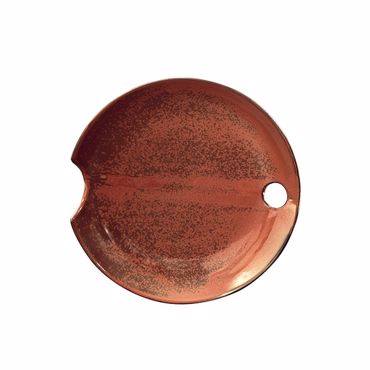 Liberta - Maison ROND Πιατέλα Κεραμική Terracotta Φ29.5x4.5cm 017400