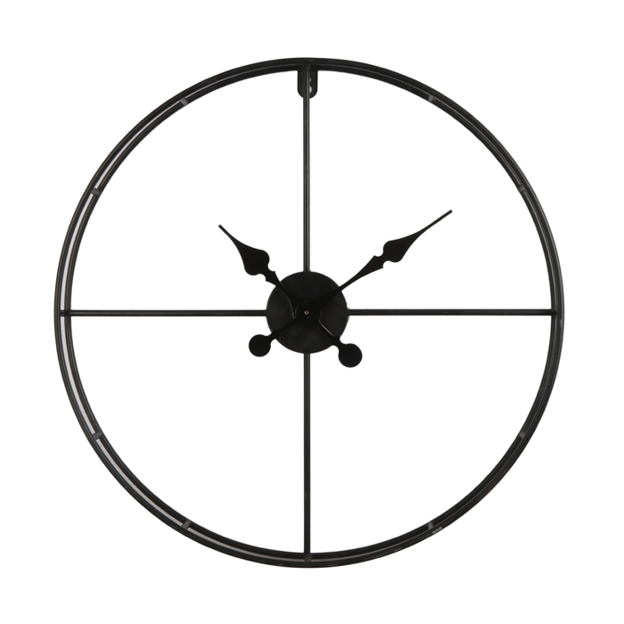 Liberta - Maison TEMPUS Roloi Toixou Metalliko Mavro F60x6.5cm 017896