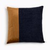 Liberta - Maison GLAM Diakosmitiko Maxilari Beloudino/Polyester Ble/Xruso 45x45cm 018876