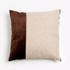 Liberta - Maison GLAM Diakosmitiko Maxilari ufasmatino/Polyester Rusty Red/Mpez 45x45cm 018880