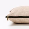Liberta - Maison GLAM Diakosmitiko Maxilari ufasmatino/Polyester Rusty Red/Mpez 45x45cm 018880