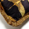 Liberta - Maison GARZA Diakosmitiko Maxilari ufasmatino/Beloudino Mavro/Xruso 45x45cm 018892
