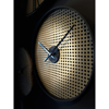 Liberta - Maison CANNE Roloi Toixou Metalliko Fusiko/Mavro F41x4.5cm 019109