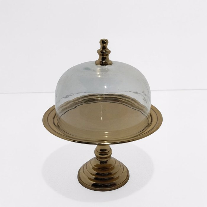 Liberta-Maison Voir Koup Me Kapaki 23x23x28cm Alouminio Asimi Gyali 019170