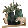 Liberta - Maison HAMSA DECO Diakosmitiko Toixou Resin Xruso/Lefko 25x3x30cm 019681