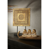 Liberta - Maison MAHATMA DECO Diakosmitiko Resin Xruso 43.5x16x11cm 019726