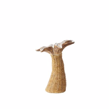 Liberta - Maison GINKO 1 Κηροπήγιο Resin Φυσικό 16x13x18.5cm 019766